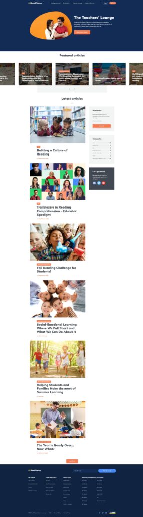 Teachers' Lounge - Read Theory