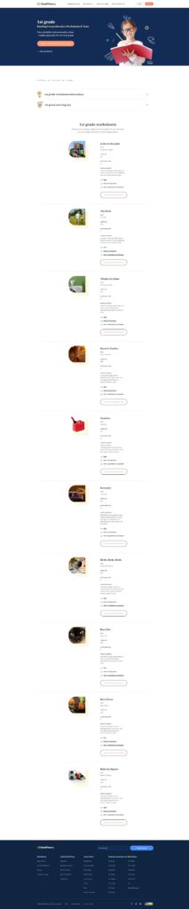 Worksheet Item - Read Theory